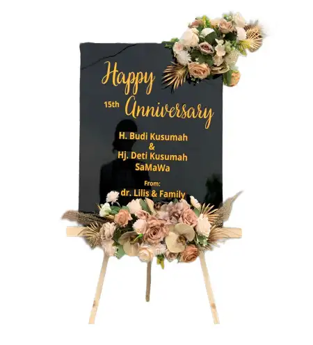 Papan Bunga Akrilik Bantar Waru